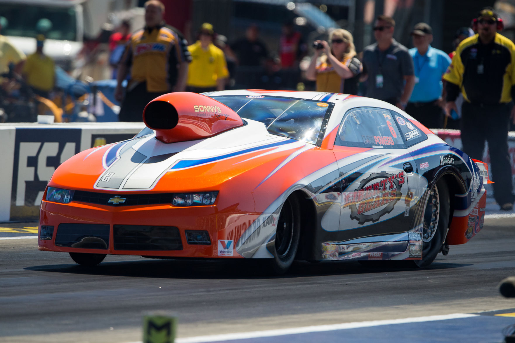 Sunday final eliminations of the NGK Spark Plugs NHRA 4-Wide Nationals